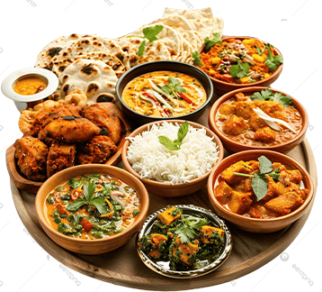 Indian Food Thali