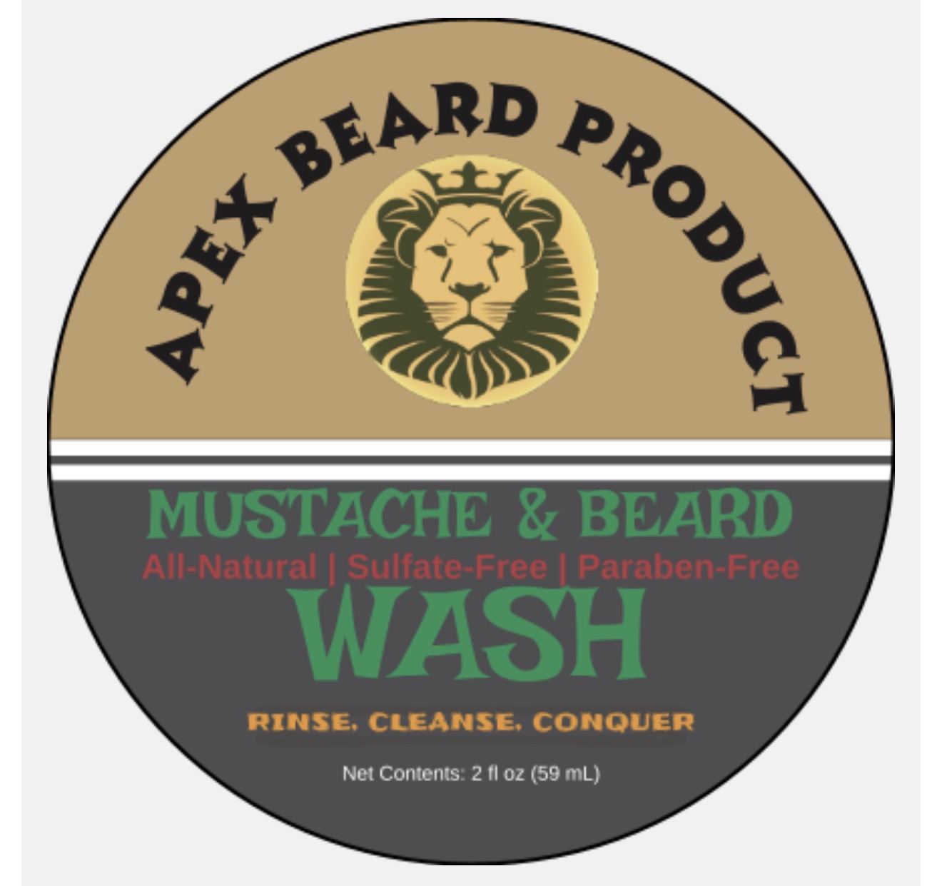 Mustache & Beard Wash