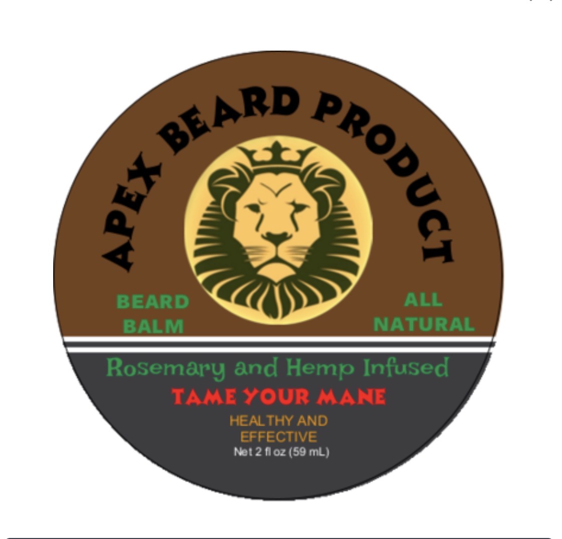 Rosemary and Hemp Infused Beard Balm